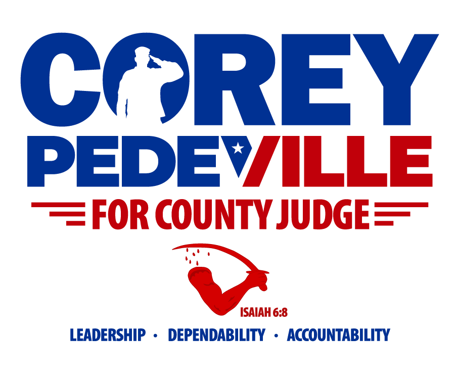 Corey Pedeville for County Judge